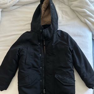 Abercrombie and kids parka jacket age5-6